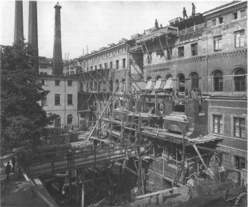 Brockhaus Druckerei Leipzig vor 1909