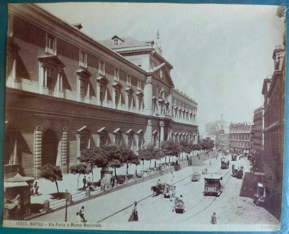 Brogi, Carlo (1850-1925) - n. 10223 - Napoli - Via Foria e Museo Nazionale