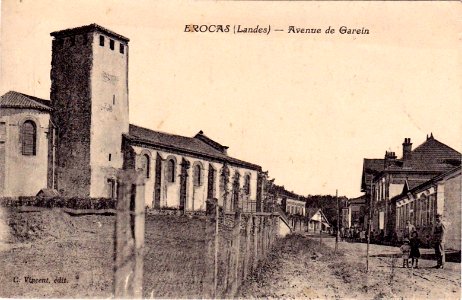 Brocas (Landes) - avenue de la gare 1