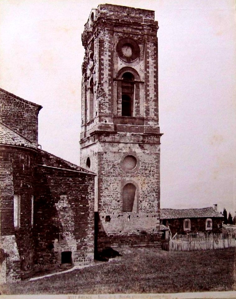 Brogi, Giacomo (1822-1881) - n. 3517 - Firenze -Torre di S. Miniato