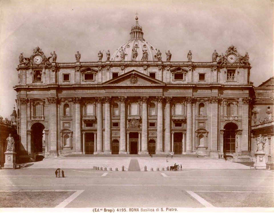 Brogi, Giacomo (1822-1881) - n. 4195 - Roma - Basilica di S. Pietro