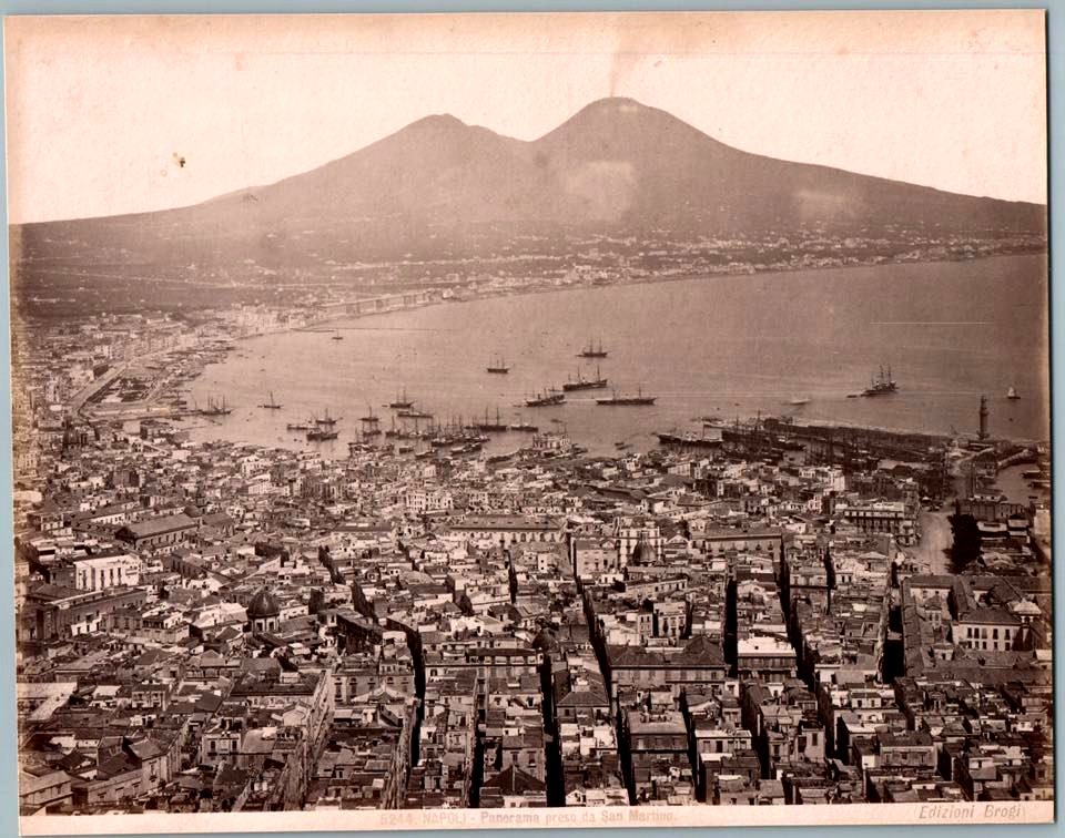 Brogi, Giacomo (1822-1881) - n. 6244 - Napoli, Panorama preso da San Martino