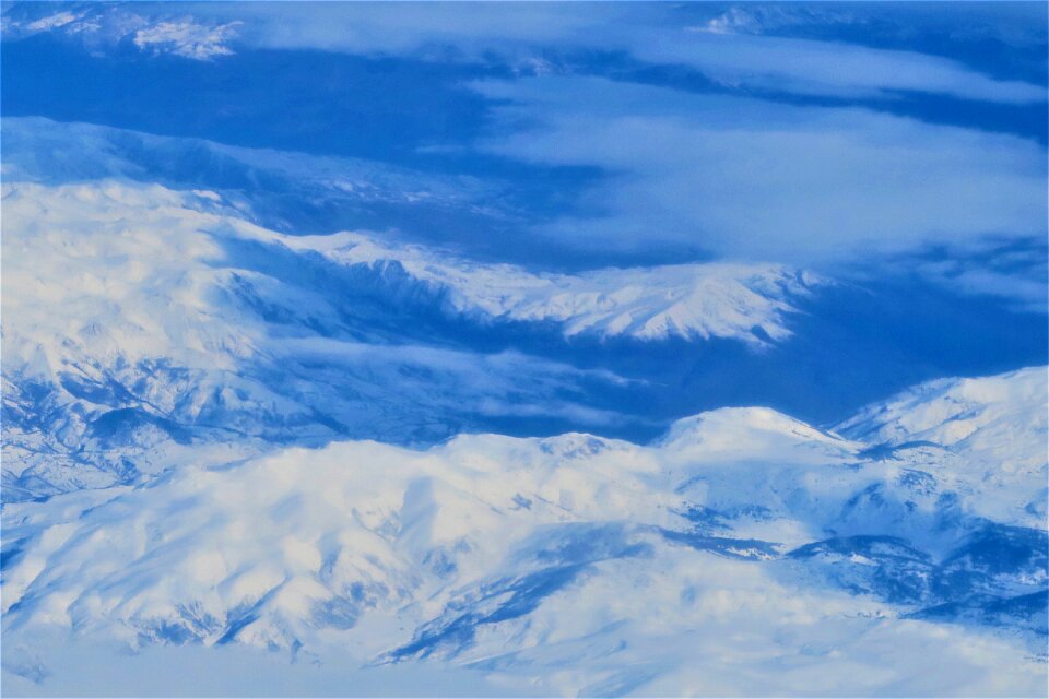 High sky landscape