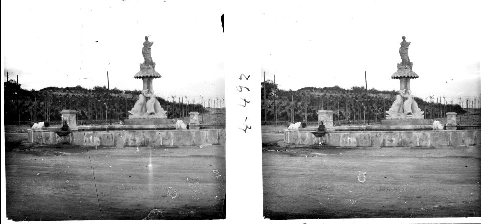Brollador de la Granota a Montjuïc
