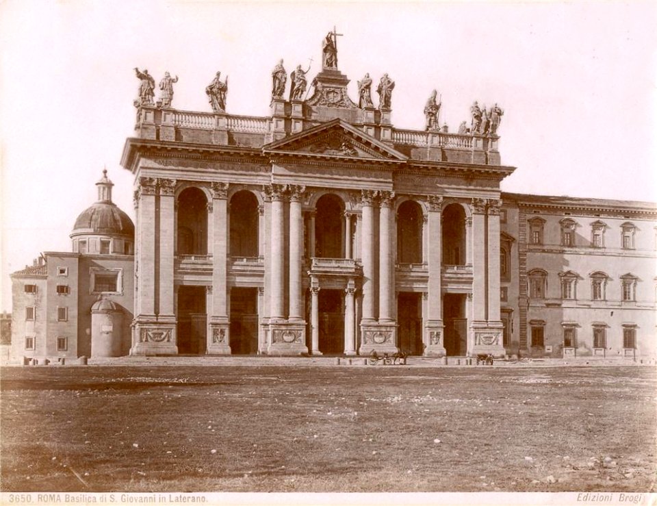 Brogi, Giacomo (1822-1881) - n. 3650 - Roma - Basilica di S. Giovanni in Laterano