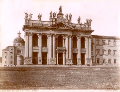 Brogi, Giacomo (1822-1881) - n. 3650 - Roma - Basilica di S. Giovanni in Laterano photo