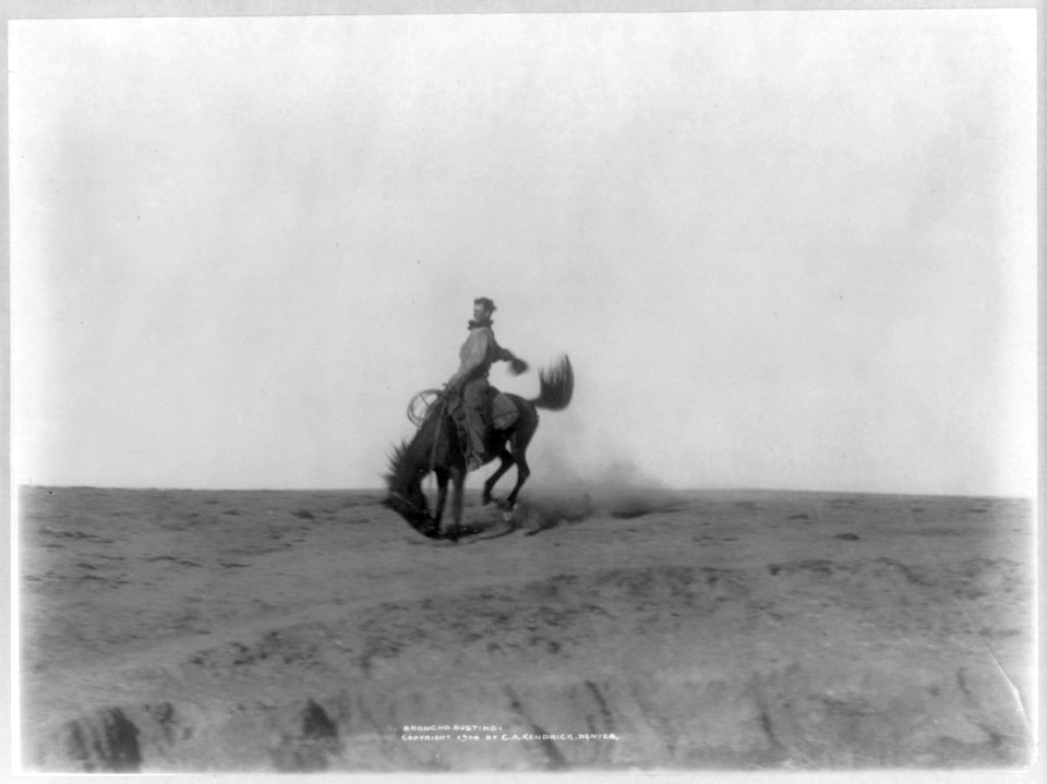 Broncho busting LCCN2006690183