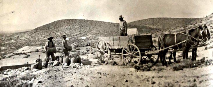 Broken Hills, Nevada b 1920 photo