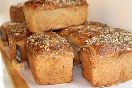 Fresh bakery loaf photo