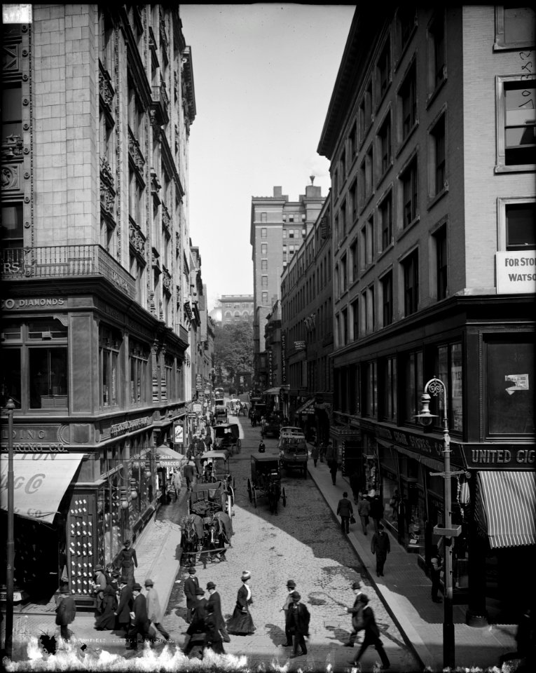 BromfieldSt ca1910 Boston byDetroitPubCo LC 4a22598
