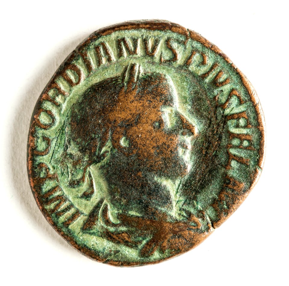 Bronsmynt med Gordianus III, 238-244 - Skoklosters slott - 110732