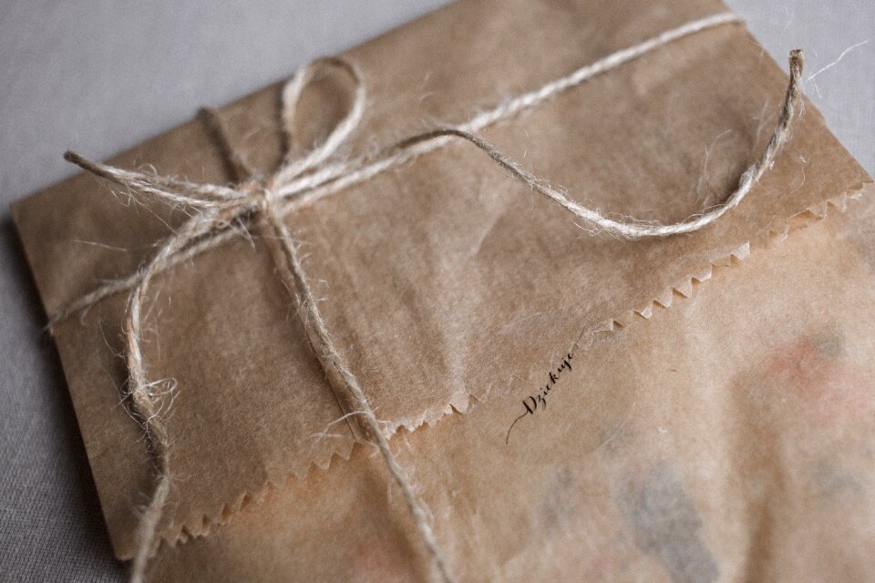 Decorative eco envelope
