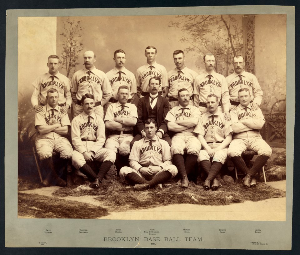 Brooklyn base ball team 1889 LCCN2008677263