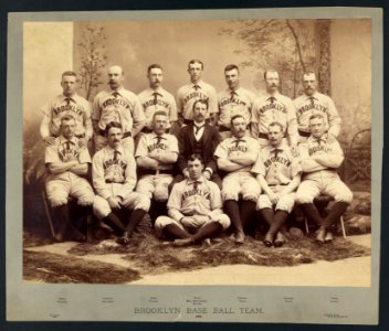 Brooklyn base ball team 1889 LCCN2008677263