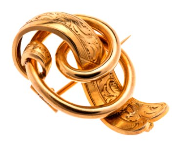 Brosch av guld - Hallwylska museet - 110042
