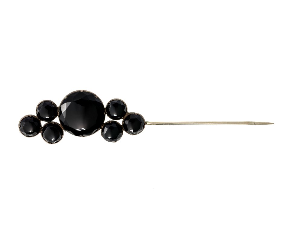 Brosch, för sorg - Hallwylska museet - 109876