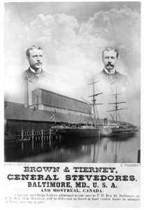 Brown & Tierney, general stevedores, Baltimore, Md., U.S.A. and Montreal, Canada LCCN2003671164