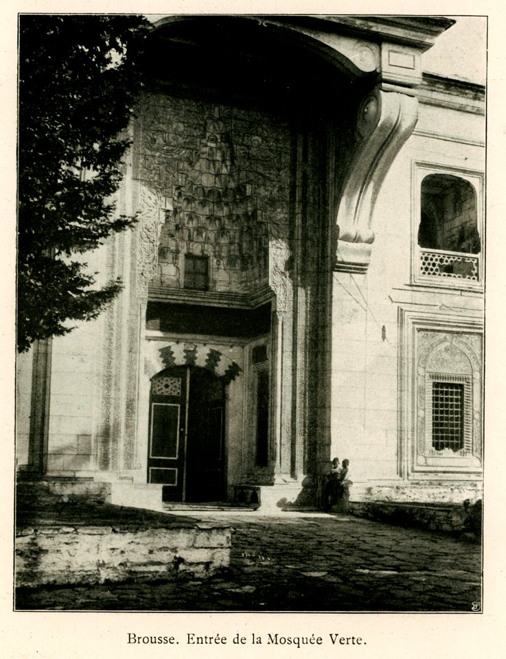 Brousse Entrée de la Mosquée Verte - Barth Hermann - 1913