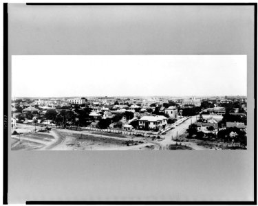 Brownsville, Texas, from wireless tower, Fort Brown LCCN93506895