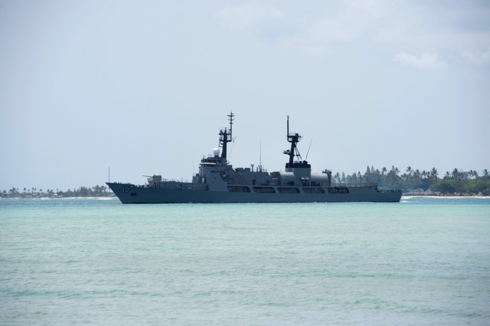 BRP Andres Bonifacio Departs Pearl Harbor - RIMPAC 2018