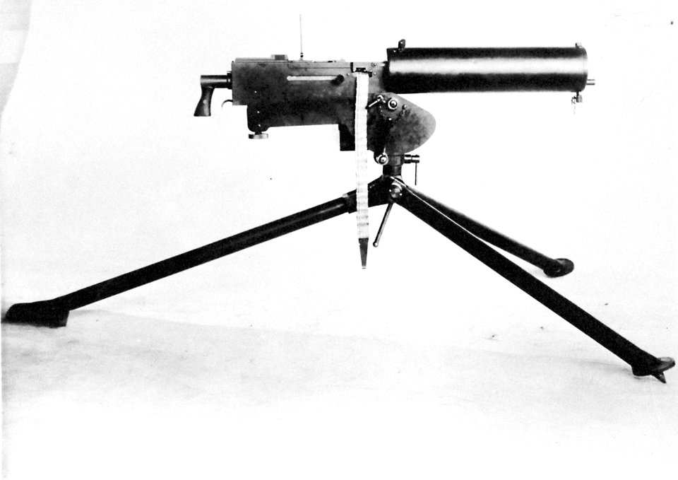 Browning Heavy Machine Gun, water cooled, M1917, 1918, WWI (32916860696)