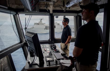 BRP Tarlac from the USNS Millinocket at MTA Sama-Sama 2018 002