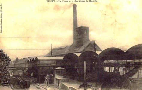 Bruay-la-Buissière - Fosse n° 1 - 1 bis des mines de Bruay (D)