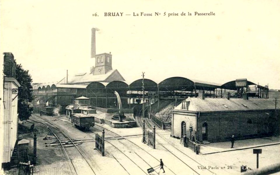 Bruay-la-Buissière - Fosse n° 1 - 1 bis des mines de Bruay (B)