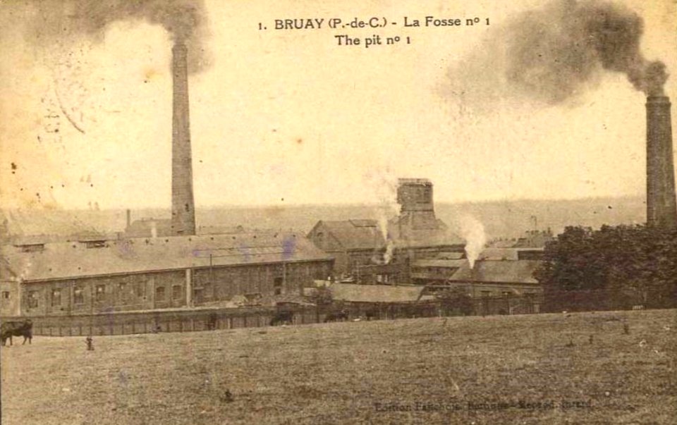 Bruay-la-Buissière - Fosse n° 1 - 1 bis des mines de Bruay (F)