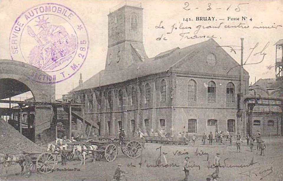 Bruay-la-Buissière - Fosse n° 4 - 4 bis - 4 ter des mines de Bruay (E)