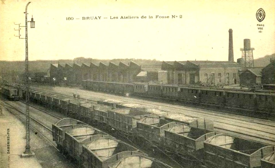 Bruay-la-Buissière - Fosse n° 2 des mines de Bruay (B)