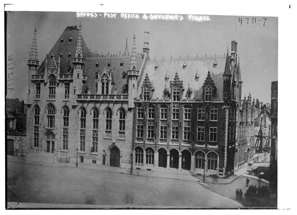 Bruges, Post Office & Governor's Palace LCCN2014708098