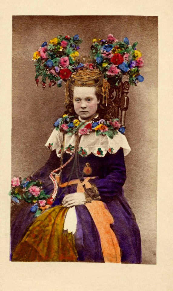 Brud från Hälsingland - Nordiska Museet - NMA.0042877