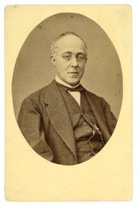 Bruining, Bernardus Portret van D. Bierens de Haan ErfgoedLeiden