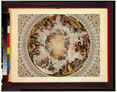 Brumidi's allegorical painting, in dome of U.S. Capitol LCCN2007680366