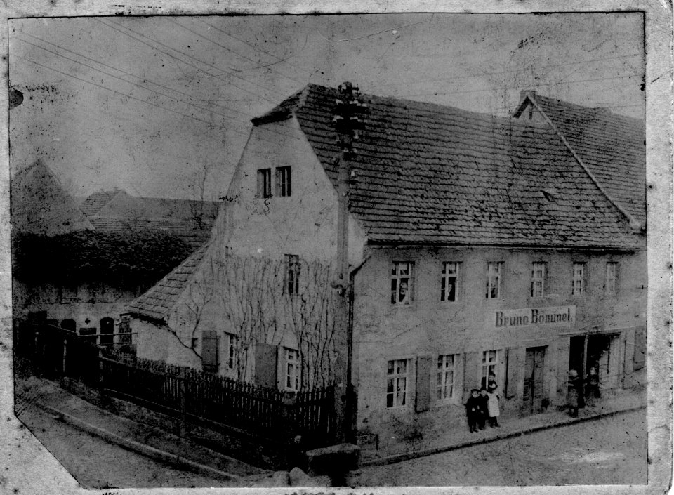 Bruno Bommel, Bahnhofstraße Ecke Nordring, um1900