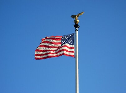 American flag united states america photo