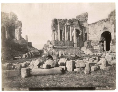 Bruno, Giuseppe (1836-1904) - n. 046 - Teatro greco - Taormina