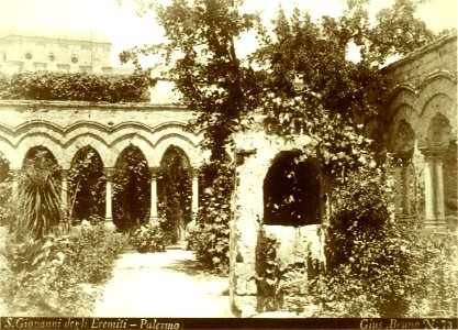 Bruno, Giuseppe (1836-1904) - n. 073 - S. Giovanni degli Eremiti - Palermo - Da - Wilhelm von Plueschow - Privat case n. 21 - Nurnberg 1999, foto 82