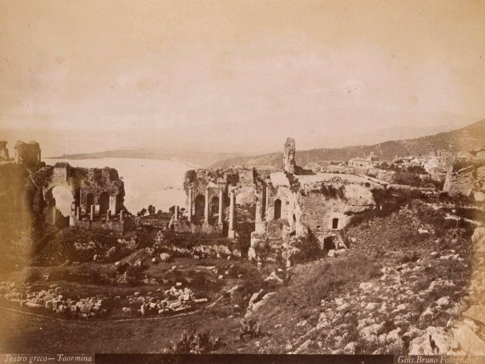 Bruno, Giuseppe (1836-1904) - n. 034 - Teatro Greco - Taormina