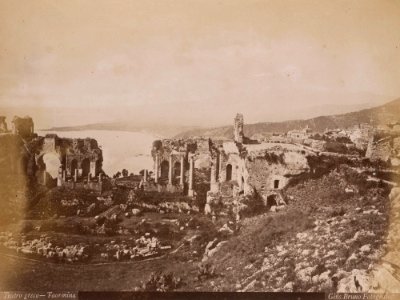 Bruno, Giuseppe (1836-1904) - n. 034 - Teatro Greco - Taormina