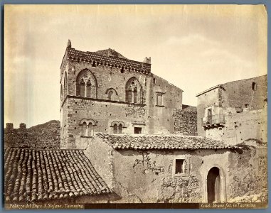 Bruno, Giuseppe (1836-1904) - Palazzo del Duca S. Stefano - Taormina