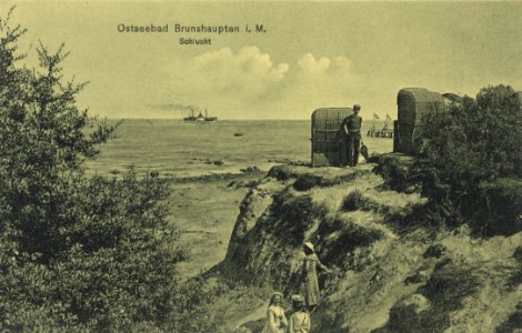 Brunshaupten (Kühlungsborn), Mecklenburg-Vorpommern - Schlucht (Zeno Ansichtskarten)
