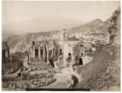 Bruno, Giuseppe (1836-1904) - n. ... - Teatro Greco - Taormina