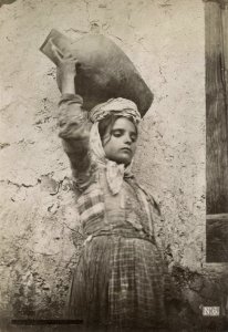 Bruno, Giuseppe (1836-1904) - n. 006 - Bambina con anfora (= 0038 B Gloeden) - ebay photo