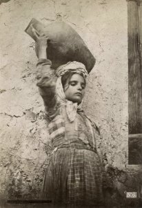 Bruno, Giuseppe (1836-1904) - n. 006 - Bambina con anfora (= 0038 B Gloeden) - ebay