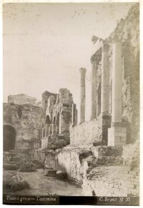Bruno, Giuseppe (1836-1904) - n. 037 - Teatro Greco - Taormina