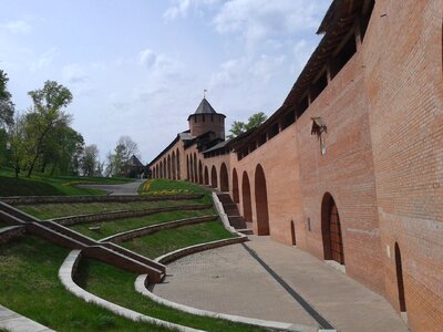 The kremlin nizhniy novgorod summer