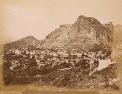 Bruno, Giuseppe (1836-1904) - Panorama di Taormina - ebay - cm 23 x 19