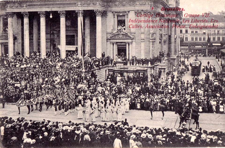 Bruxelas, Cortejo histórico, 9, Arquivo de Villa Maria, Angra do Heroísmo, Açores.